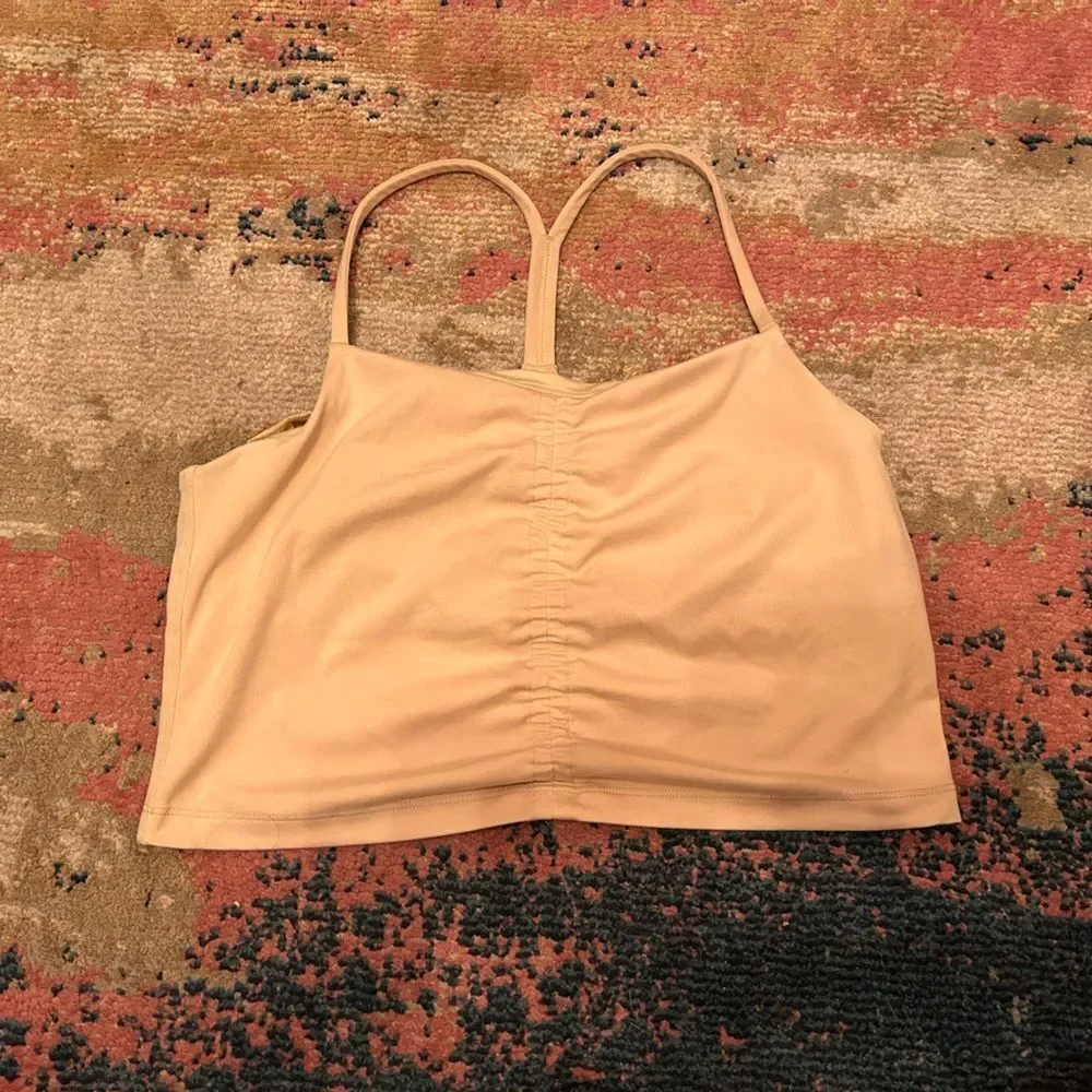 All in Motion Beige Camisole Top